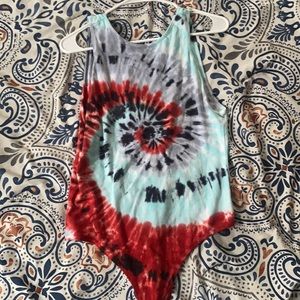 Tie dye Body Suit